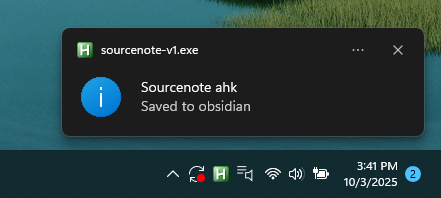 Sourcenote Windows